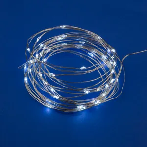 Гирлянда Uniel ULD-S0500-050/SCB/2AA WHITE IP20 DEW