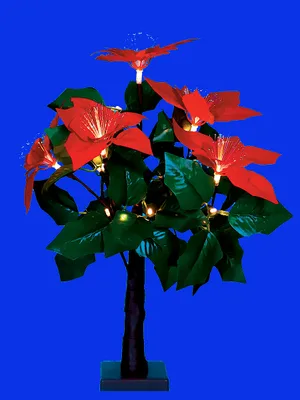 Светодиодное дерево Uniel ULD-T2850-020/SNA/3AA WARM WHITE IP20 XMAS STAR