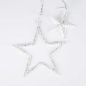 Гирлянда Uniel ULD-E3007-138/DTA WARM WHITE IP20 STARS-2