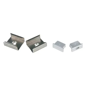 Набор аксессуаров для алюминиевого профиля Uniel UFE-N02 SILVER A POLYBAG
