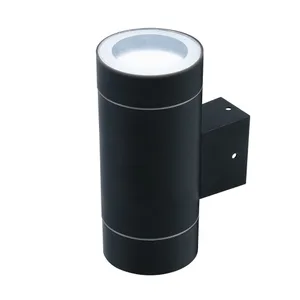 Уличный настенный светильник Uniel UUL-S92A 2х50W/GX53 IP65 BLACK