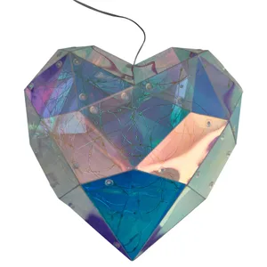 Новогоднее украшение Uniel ULD-R511 3АА HEART