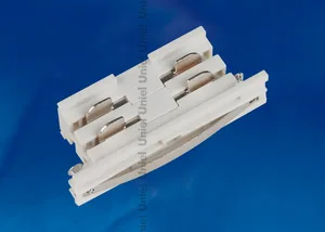 Коннектор для шинопровода Uniel UBX-A11 WHITE 1 POLYBAG