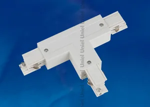 Коннектор для шинопровода Uniel UBX-A33 WHITE 1 POLYBAG
