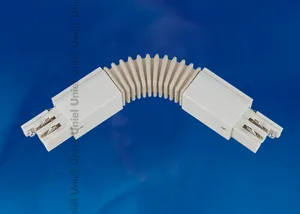 Коннектор для шинопровода Uniel UBX-A24 WHITE 1 POLYBAG