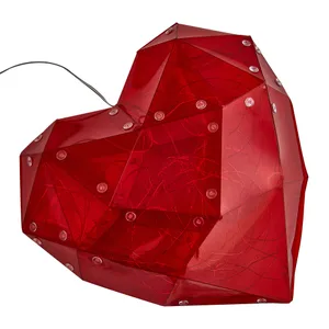 Новогоднее украшение Uniel ULD-R511 3АА RED HEART
