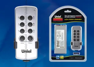 Пульт управления светом с диммером, три канала Uniel UCH-P003-G3-450W-30M