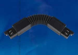 Коннектор для шинопровода Uniel UBX-A24 BLACK 1 POLYBAG
