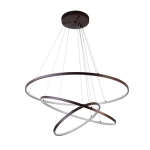 Подвесная люстра L LED4U L5053-80-60-40 BR