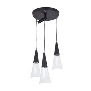 Подвесной светильник L LED4U L7106-4 BK