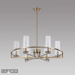Люстра на штанге Evolution Ilamp 6806-6 QGD