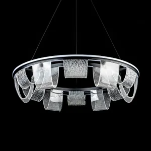 Подвесная люстра L LED4U L7706-800 BK