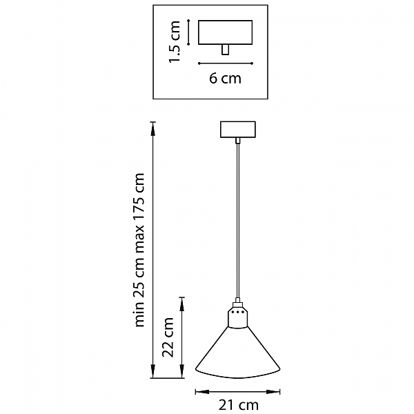 Светильник подвесной Loft 765026