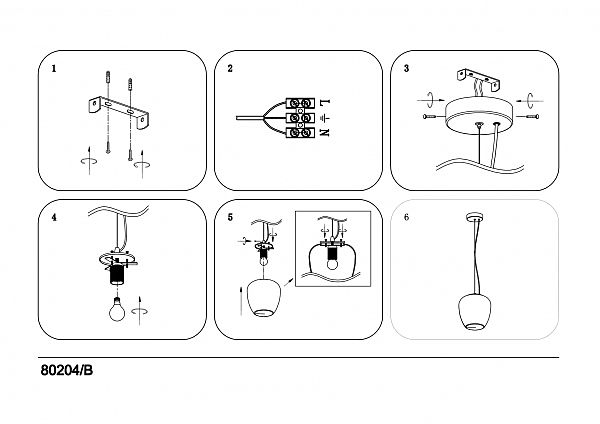 Светильник подвесной Arnia 805011