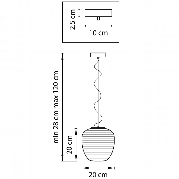 Светильник подвесной Arnia 805011