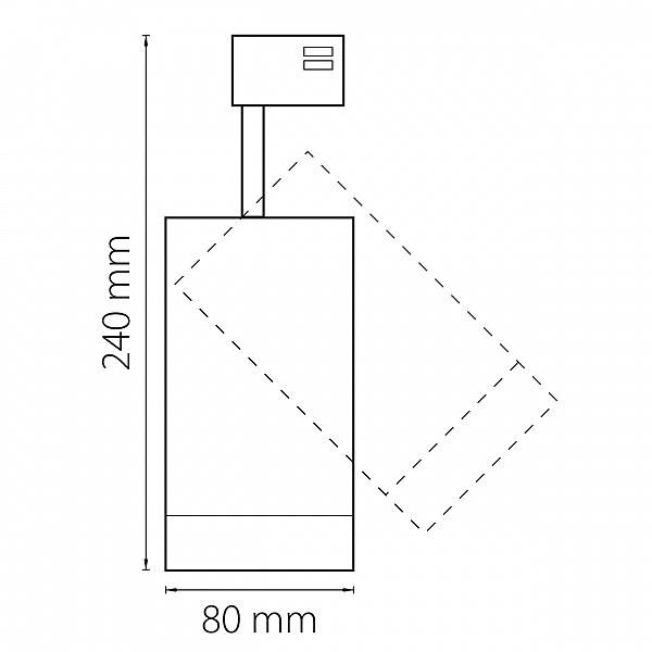 Трековый светильник Canno 303264