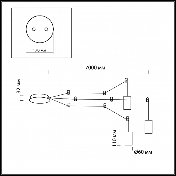 Настенный светильник Lucas 3898/3