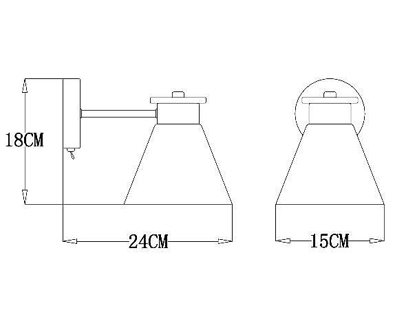 Настенное бра Tyler A1031AP-1WH