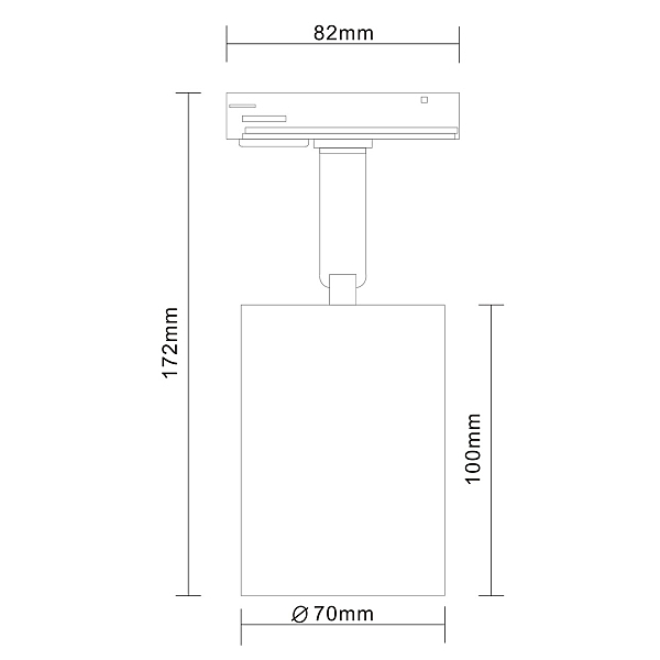 Трековый светильник Vali ST302.506.01