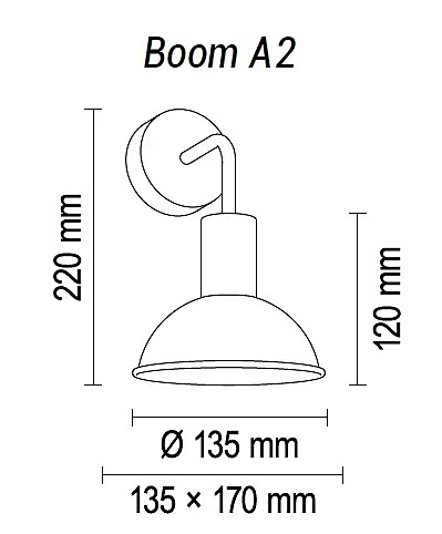 Настенное бра Boom Boom A2 28