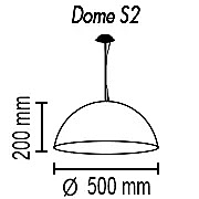 Светильник подвесной Dome Dome Royal S2 12 33