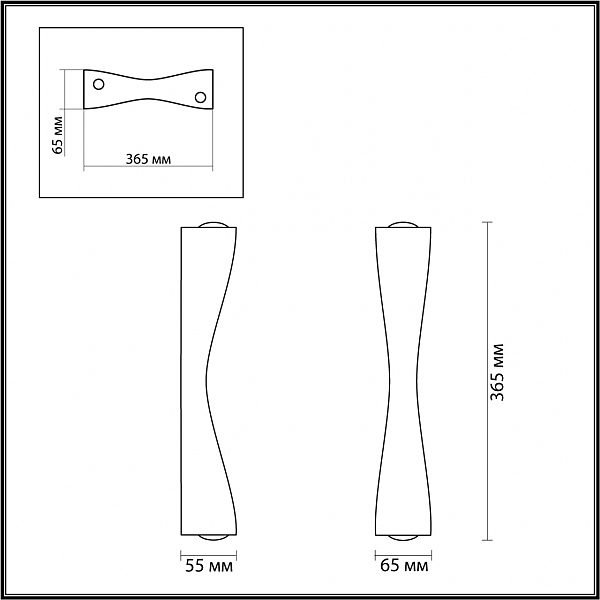 Настенный светильник Anika 4290/10WL