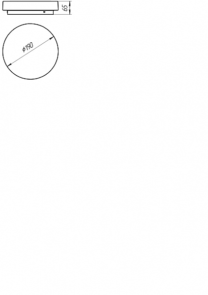 Светильник потолочный Aqua-Tablet Led A6812PL-1WH