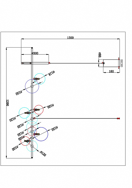 Подвесная люстра Saturn A7790SP-50BK