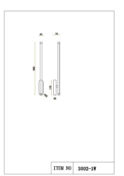 Настенный светильник Reed 3002-1W