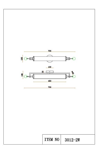 Настенное бра Plunger 3012-2W
