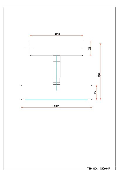 Светильник потолочный Atma 3060-1P