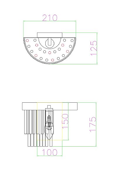 Настенное бра Massae 3053-1W