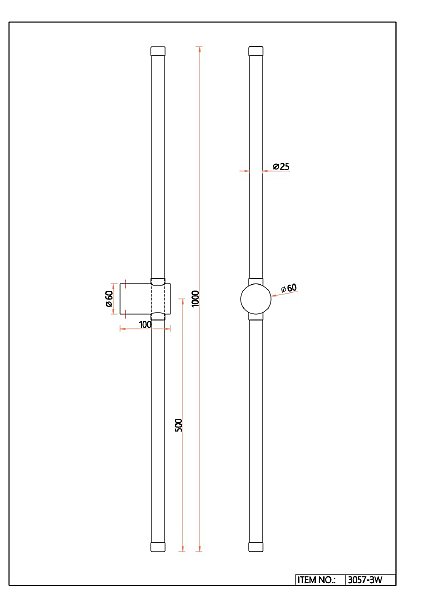 Настенный светильник Lignum 3057-3W