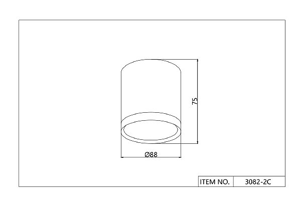 Накладной светильник Baral 3082-2C