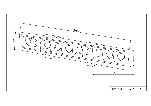 Встраиваемый светильник Roshni 3084-10C