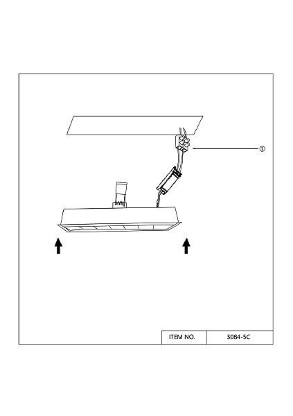 Встраиваемый светильник Roshni 3084-5C