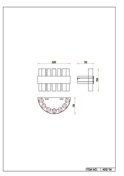 Настенное бра Placerat 4012-1W