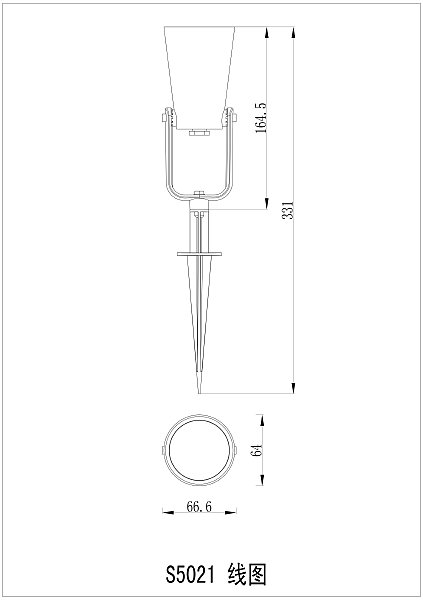 Грунтовый светильник Relief 4033-1T