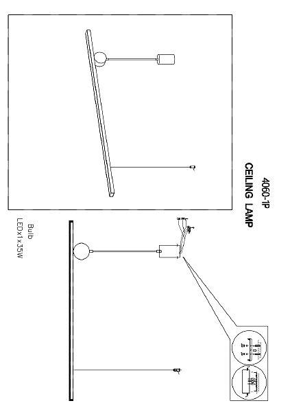 Подвесная люстра Firmato 4060-1P