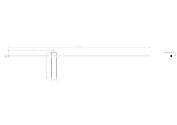 Настенный светильник Phoenix A2025AP-1PB