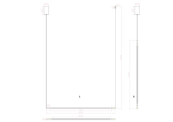Светильник подвесной Maclean A2918SP-1BK