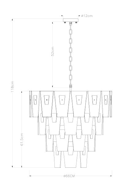 Подвесная люстра Sophia A4066LM-11PB