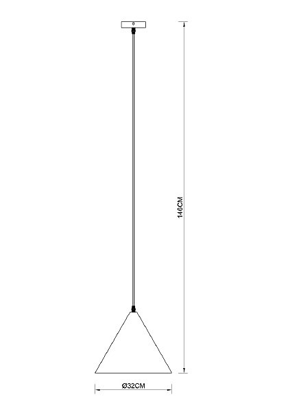 Светильник подвесной David A7041SP-1BK