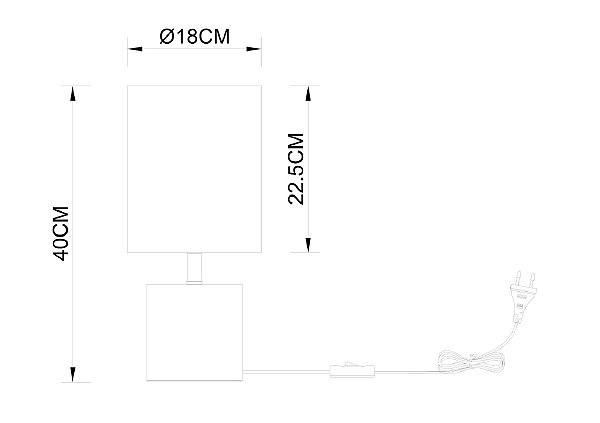 Настольная лампа Jishui A5036LT-1BR