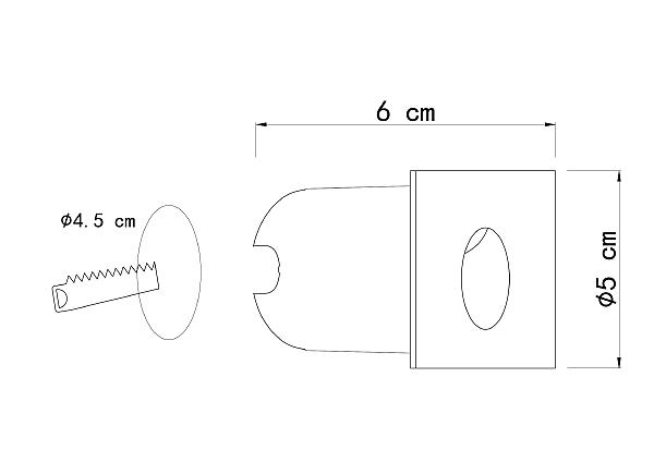 Уличный встраиваемый Piazza A3402IN-1WH
