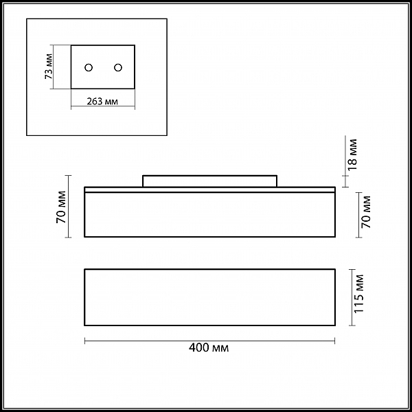 Светильник Odeon Light  DION 2042/2W