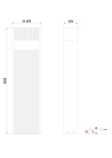 Уличный наземный светильник Arneb A2146PA-1BK