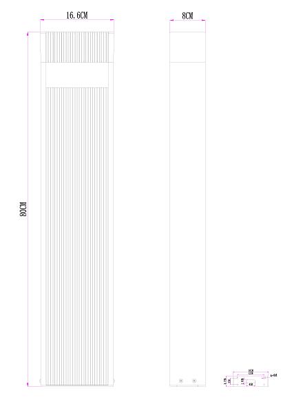 Уличный наземный светильник Arneb A2148PA-1BK