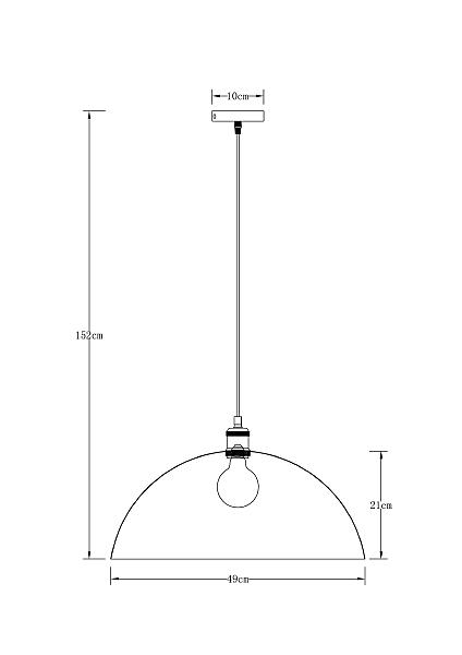 Светильник подвесной Cappello A7056SP-1BK