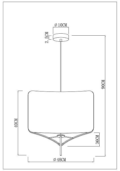 Светильник подвесной Trixie A7085SP-1BK